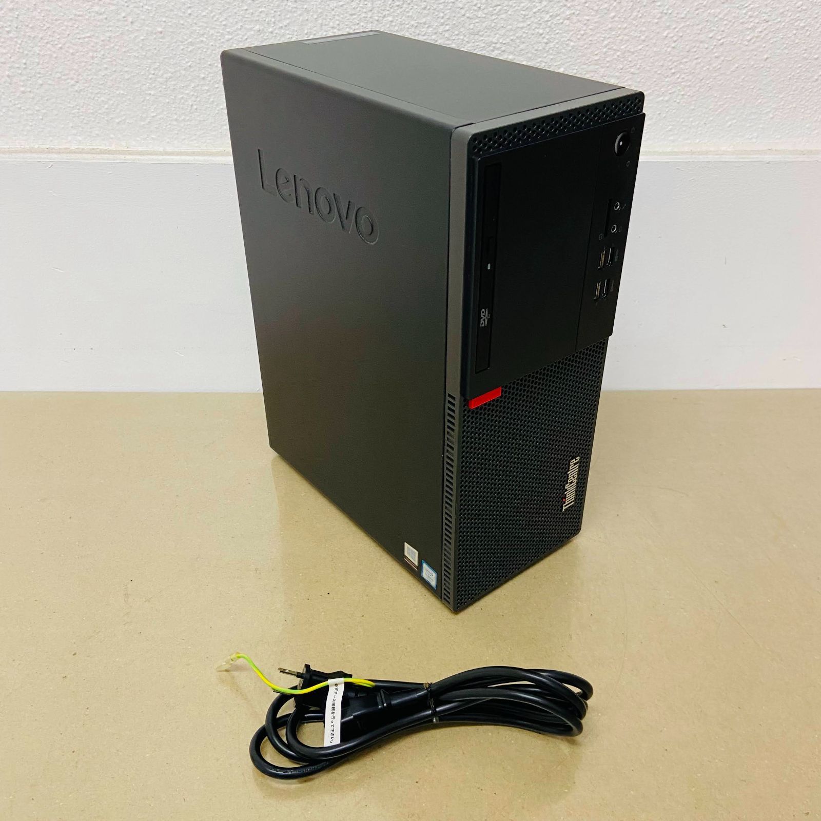 動作良好　初期化済み　ThinkCentre M710t Core i5-7600 16GB SSD 256GB HDD 1TB GT710 	 Windows10pro  C655	 100サイズ発送