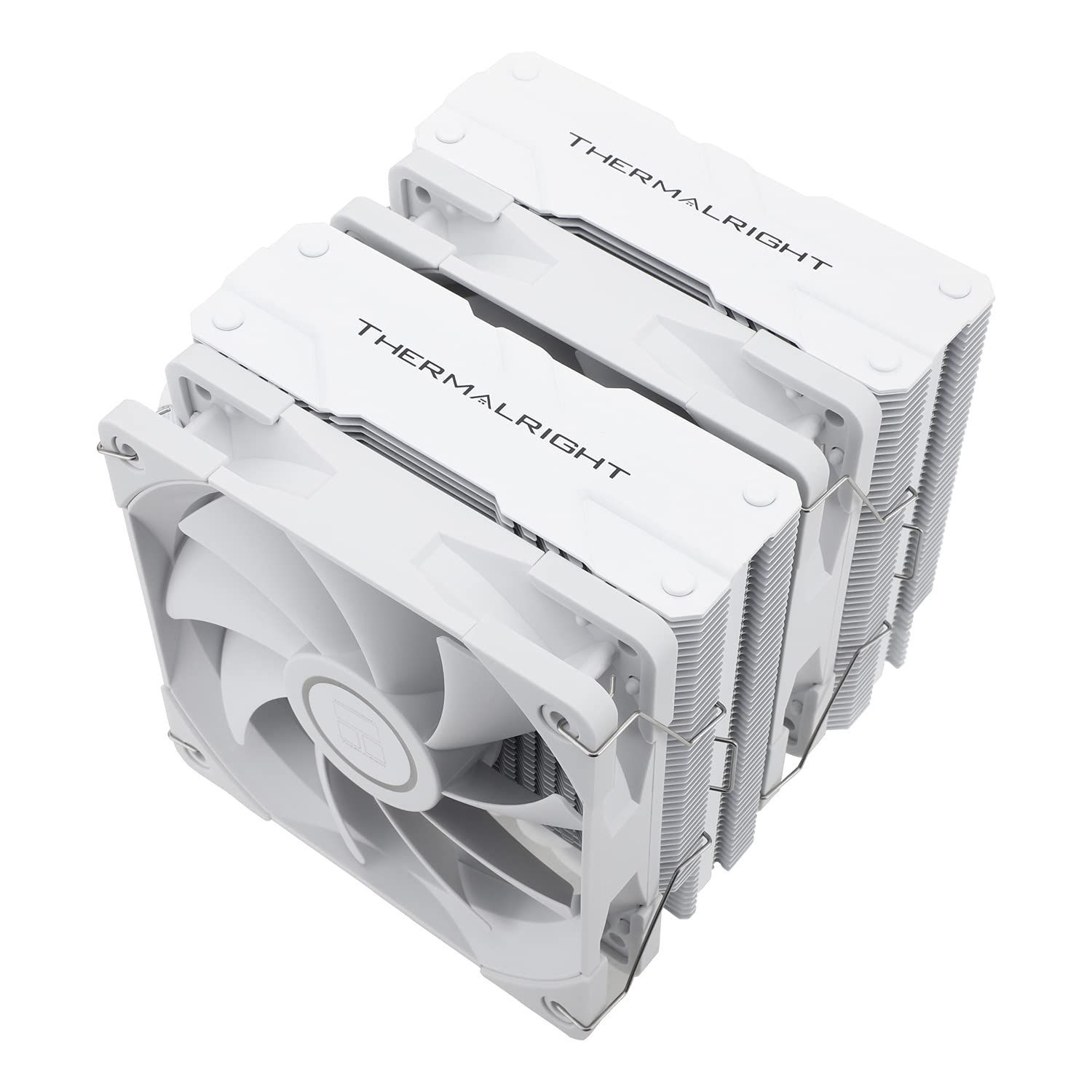 【新着商品】120 ホワイト CPUクーラー Assassin デュアルタワー、6ヒートパイプ、120mm PWMファン、AGHPテクノロジー、AMD Peerless AM4 AM5/Intel Thermalright 1700/1150/1151/120