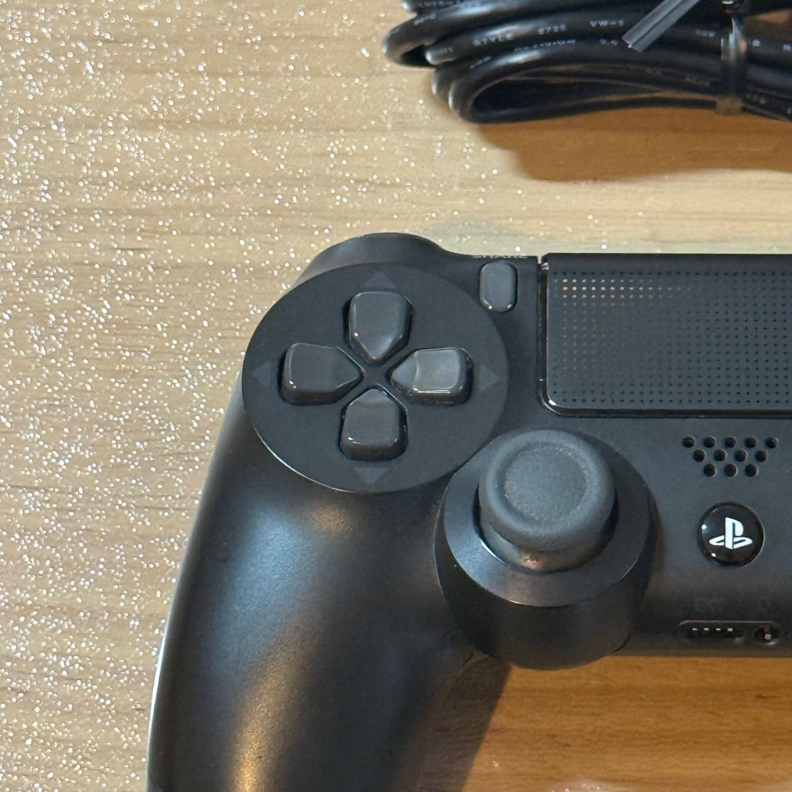 10-018【ジャンク】PS4 コントローラ 純正 ブラック - メルカリ