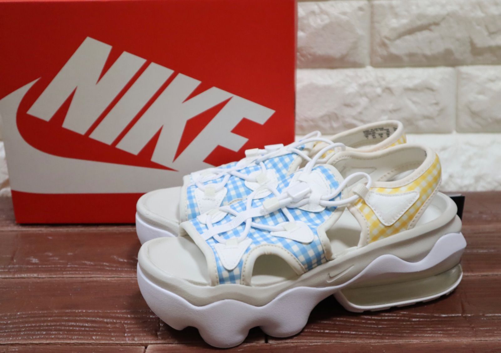 新品  NIKE ナイキWMNS AIR MAX KOKO SANDAL PRNTエアマックスココサンダル厚底サンダル