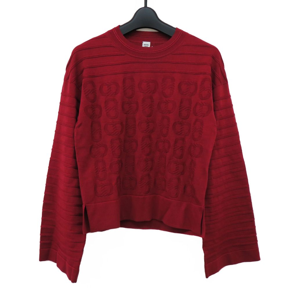 名古屋】エルメス ニット シェーヌダンクル ロングスリーブ プル