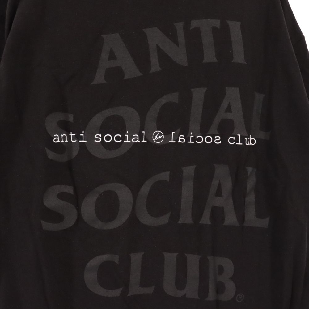 ANTI SOCIAL SOCIAL CLUB (アンチソーシャルソーシャルクラブ) FRAGMENT Type A Black Tee フラグメント  タイプA 半袖Tシャツ ブラック