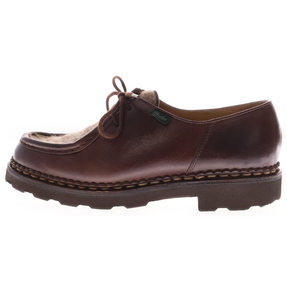PARABOOT パラブーツ 9293 MICHAEL PONY ミカエル ポニー チロリアン ローカット レザーシューズ ローファー ブラウン