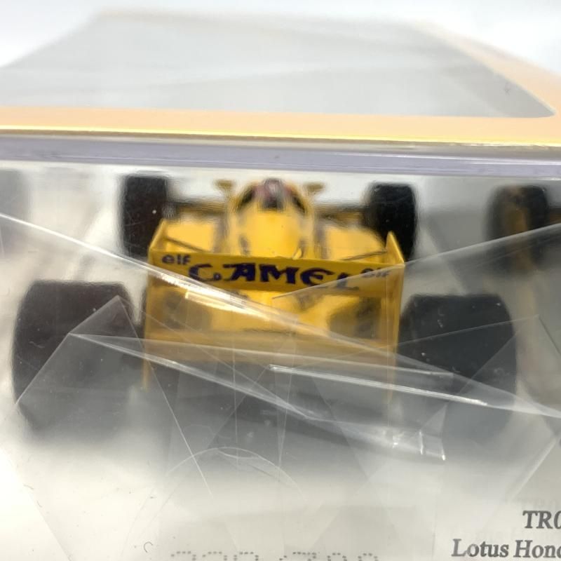 【中古】Spark 1/43 Lotus Honda 100T Brasil GP 1988 CAMEL ＃2(イエロー) TR018 ミニカー[10][240010472765] 中古】1/43 Spark Lotus Honda 100T Brasil GP 1988 CAMEL #2