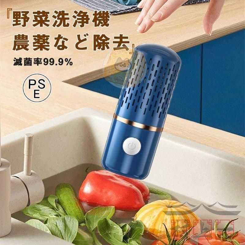 果実 根菜類 洗浄機 実働 100V 家庭用電源