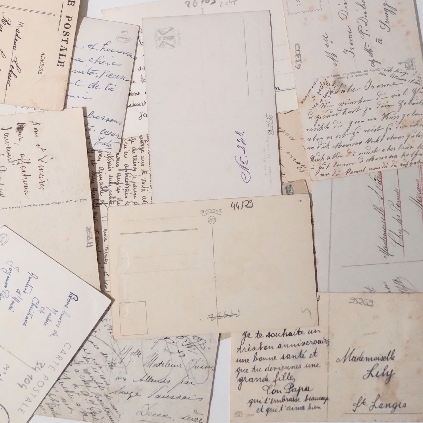 わ*め様 18枚! フランス アンティーク ポストカード ビンテージ まとめ売り 特価品】フランス アンティーク ポストカード まとめ売り