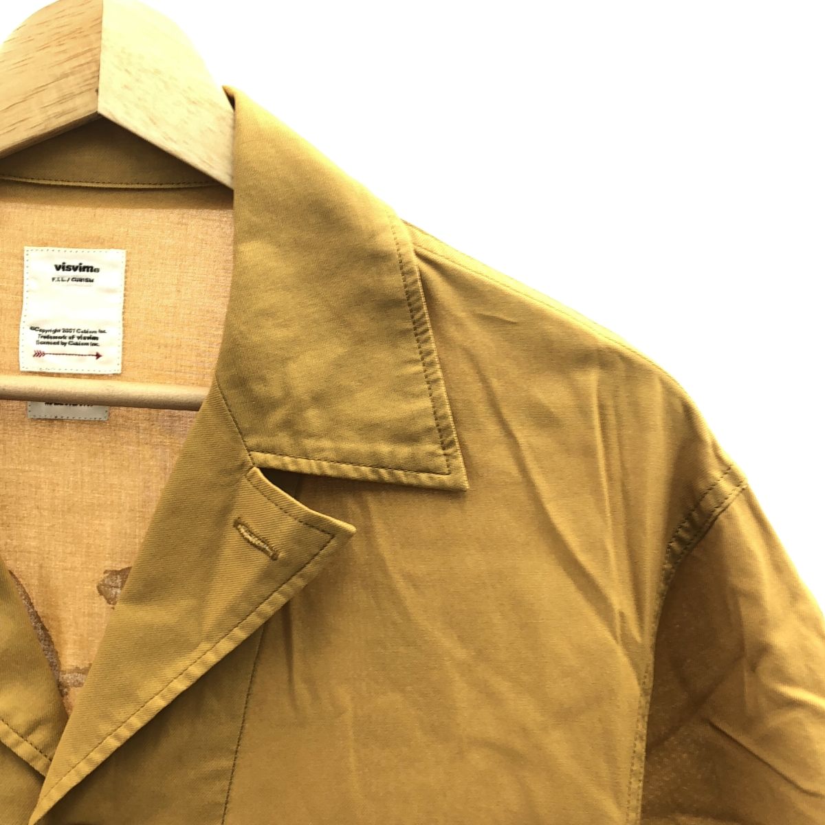 ビズビム メンズ シャツ トップス Visvim Cornet Short Sleeve Shirt