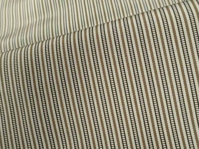 平和屋着物 男性 馬乗り袴 青葉 仙臺平 壽峯作 間道 正絹 yc