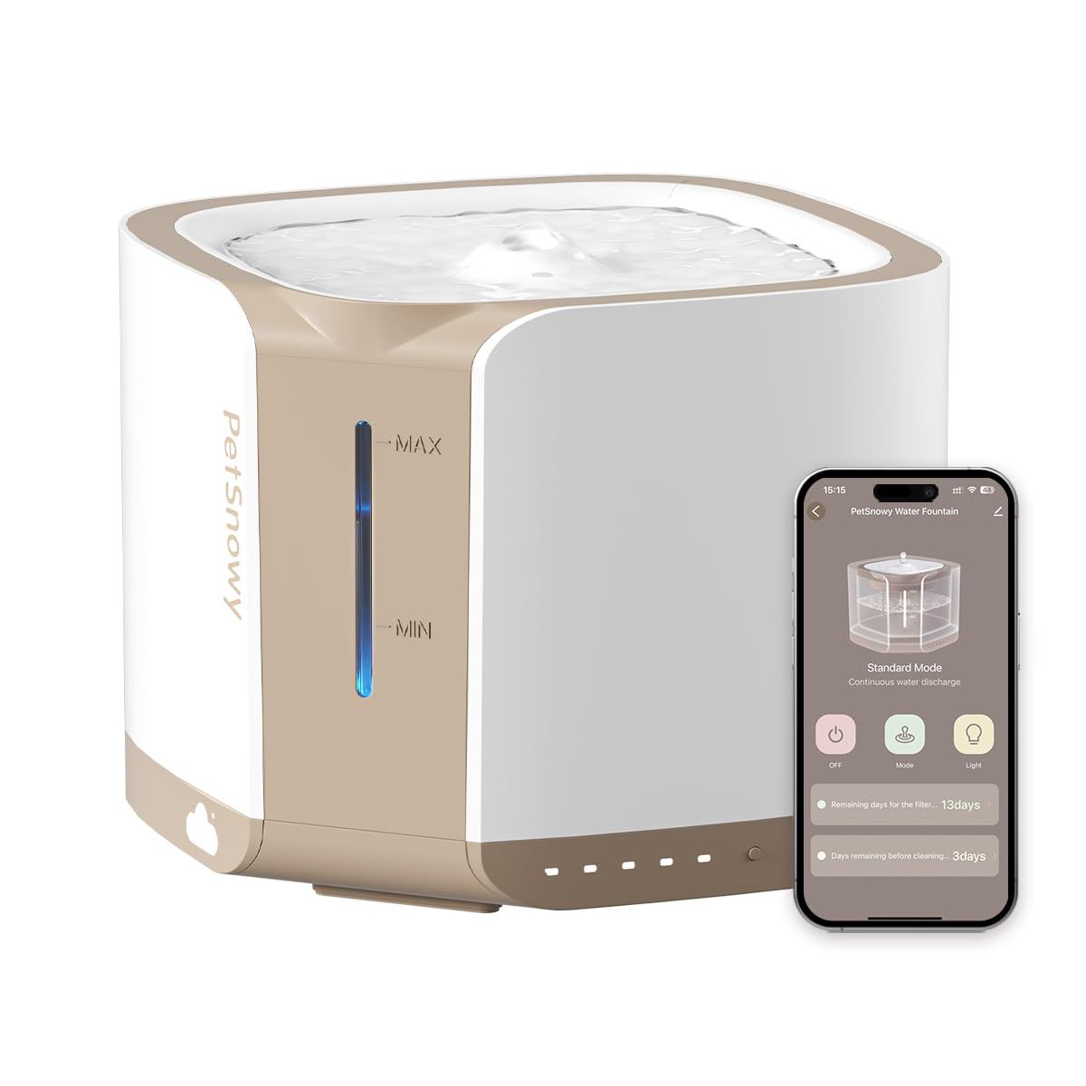 新品・未開封 Petgugu PFL1 WiFi スマートペット用自動給水器/アプリ