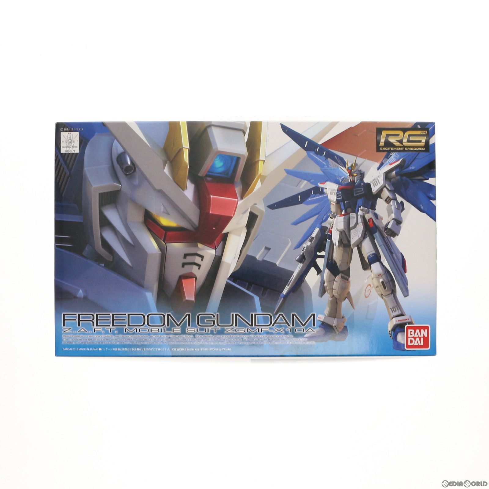 BANDAI - ガンプラEXPO2012限定 RG 1/144 ZGMF-X10A フリーダムガンダム エクストラフィニッシュVer. 機動戦士ガンダムSEED(シード) プラモデル(0180774) バンダイ Amazon | RG 機動戦士ガンダムSEED ZGMF-X10A フリーダム