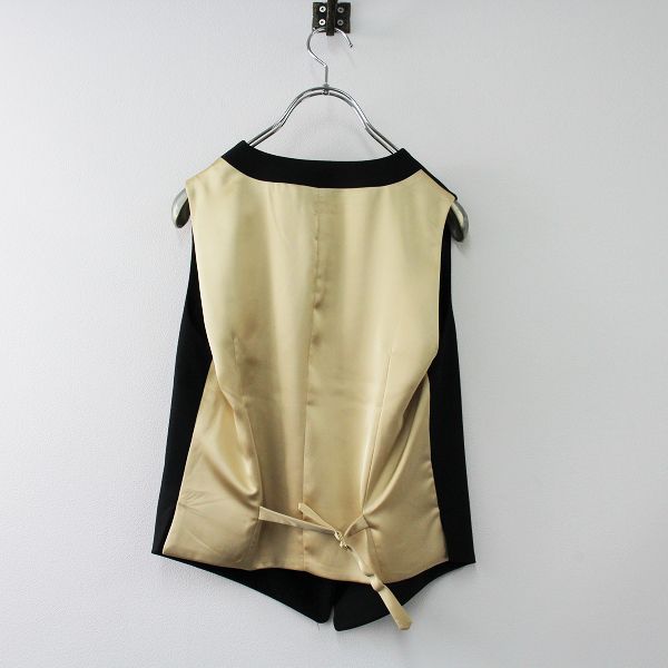 ベスト/ジレ irojikake HANDSOME VEST 美品 定価2.5万 irojikake イロジカケ HANDSOME VEST ジレベスト