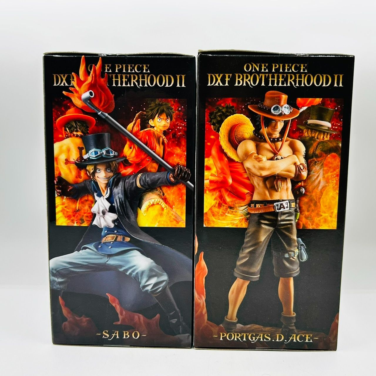 新品 ワンピース DXF BROTHERHOOD Ⅱ フィギュア エース サボ 未開封】 ワンピース BROTHERHOOD II DXF エース サボ 2個