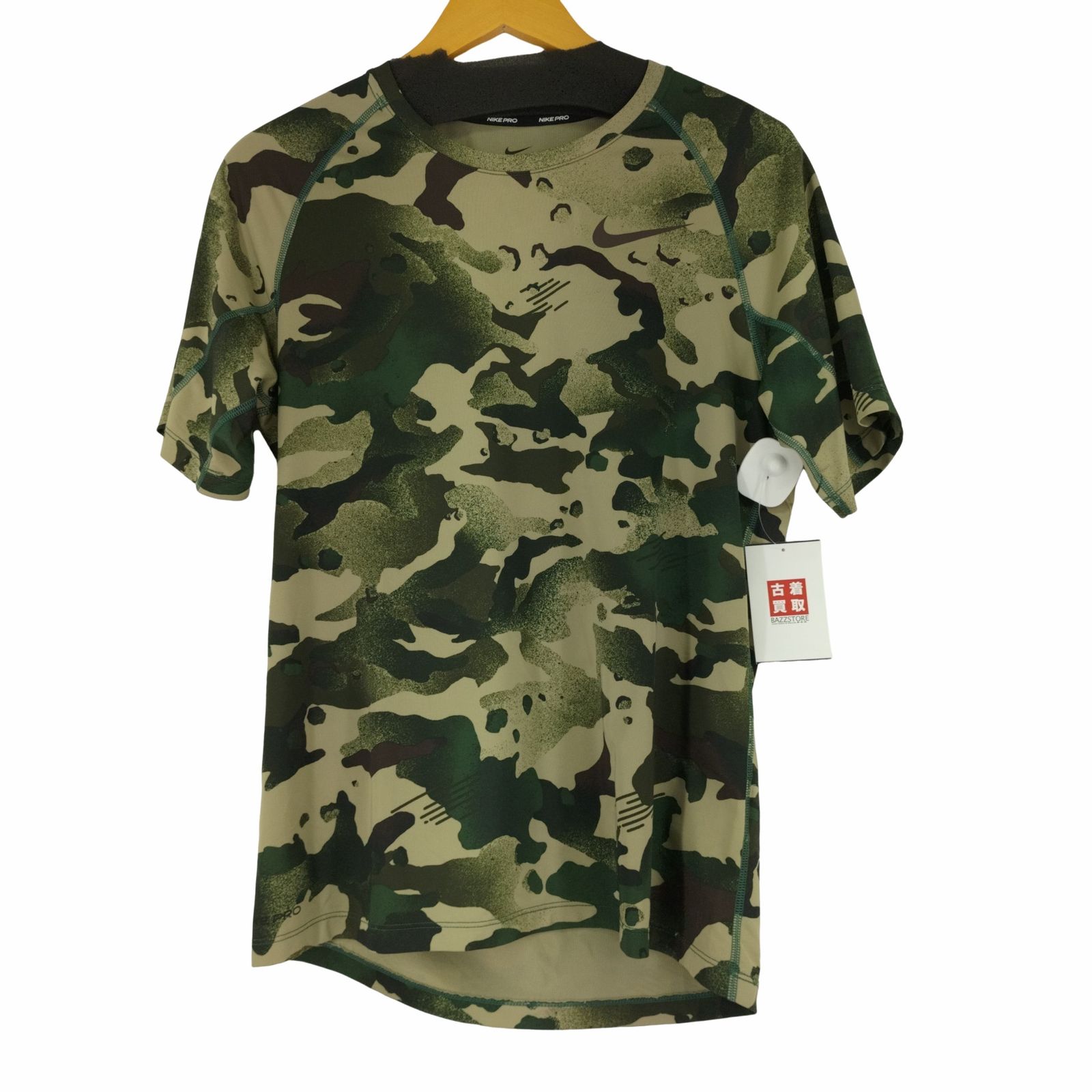 ナイキ NIKE DRI-FIT  カモ柄クルーネック S/S Tシャツ メンズ import：M 