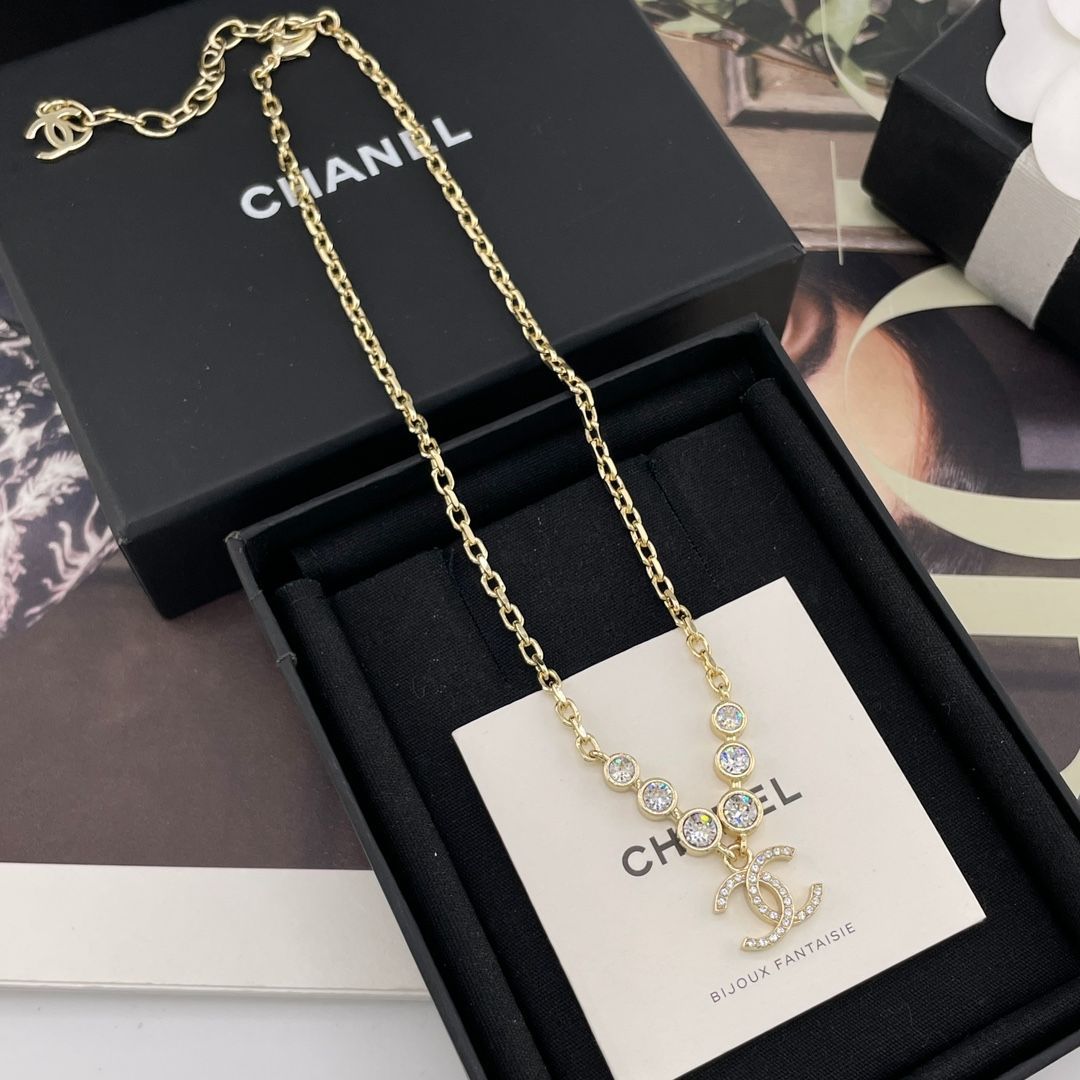極美品? シャネル-CHANEL ダブルCネックレス - メルカリ