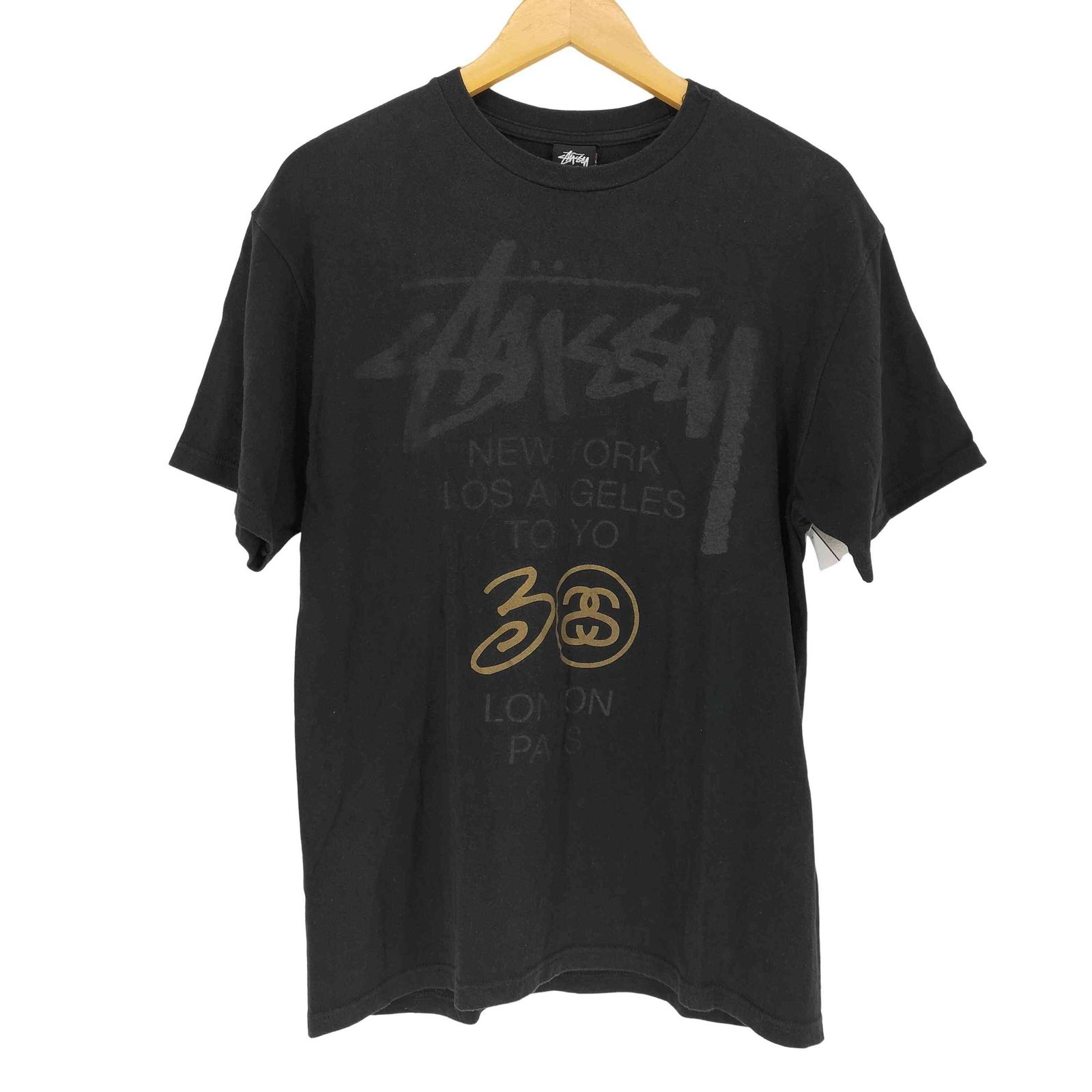 ステューシー Stussy 30TH ANNIEVERSARY WORLD TOUR Tシャツ メンズ JPN：M 