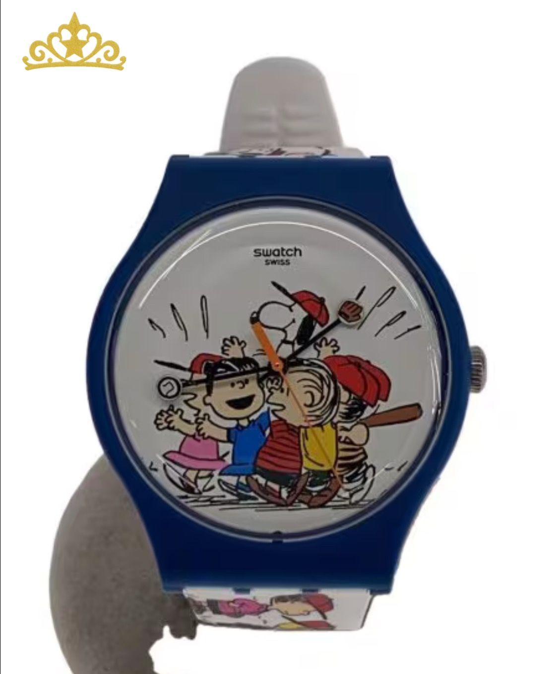 美品　スウォッチ　スヌーピー　ピーナッツ　時計　イエロー　チャーリーブラウン 詳細が判明！ スヌーピー「ムーンスウォッチ」第3弾を購入できる