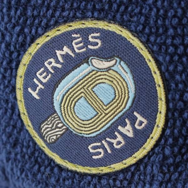 エルメス 24年 デイヴィス シェーヌダンクルワッペン パイル ベース