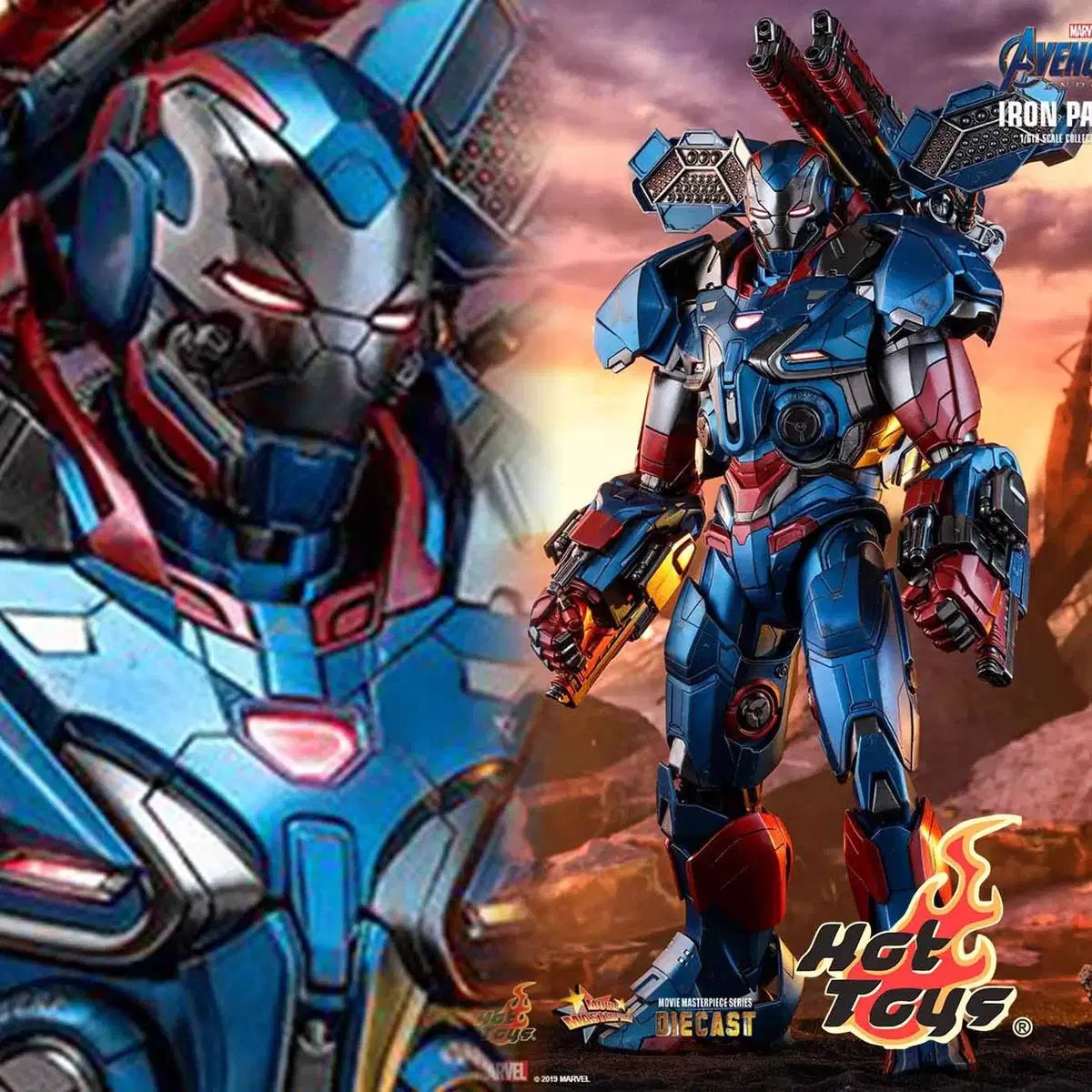 アイアンマン マーク 4 ＆ シュートアップ ガントリー セット HOT TOYS