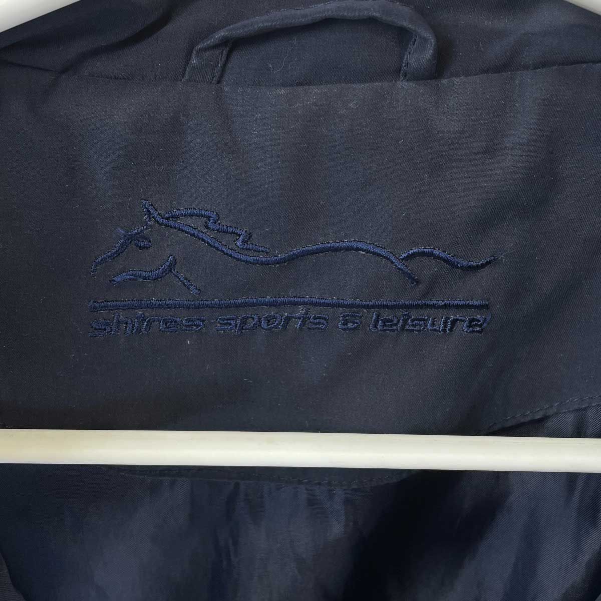 Shires Equestrian ナイロン ベスト シャイヤー M ネイビー レディース