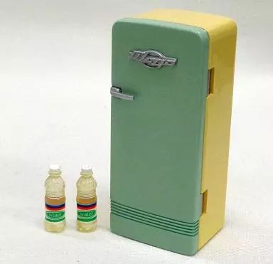 中古】食玩 トレーディングフィギュア 冷蔵庫セット 「Happy