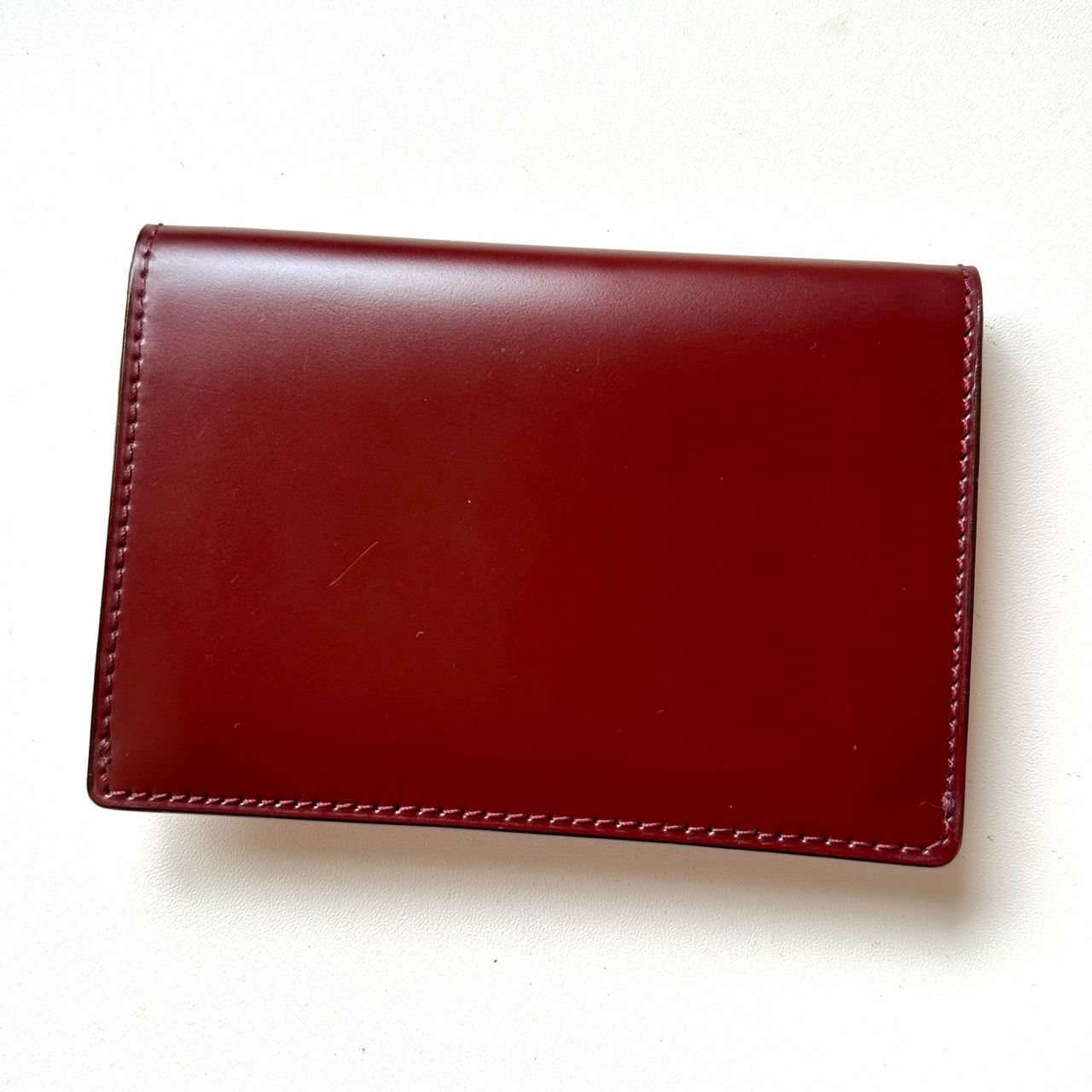 新品 BALLY カードケース 名刺入れ ゴールド金具 チェーンストラップ