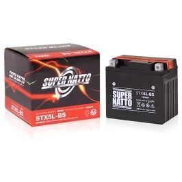【バッテリー＋充電器セット】STX5L-BS  星乃充電器  スーパーナット