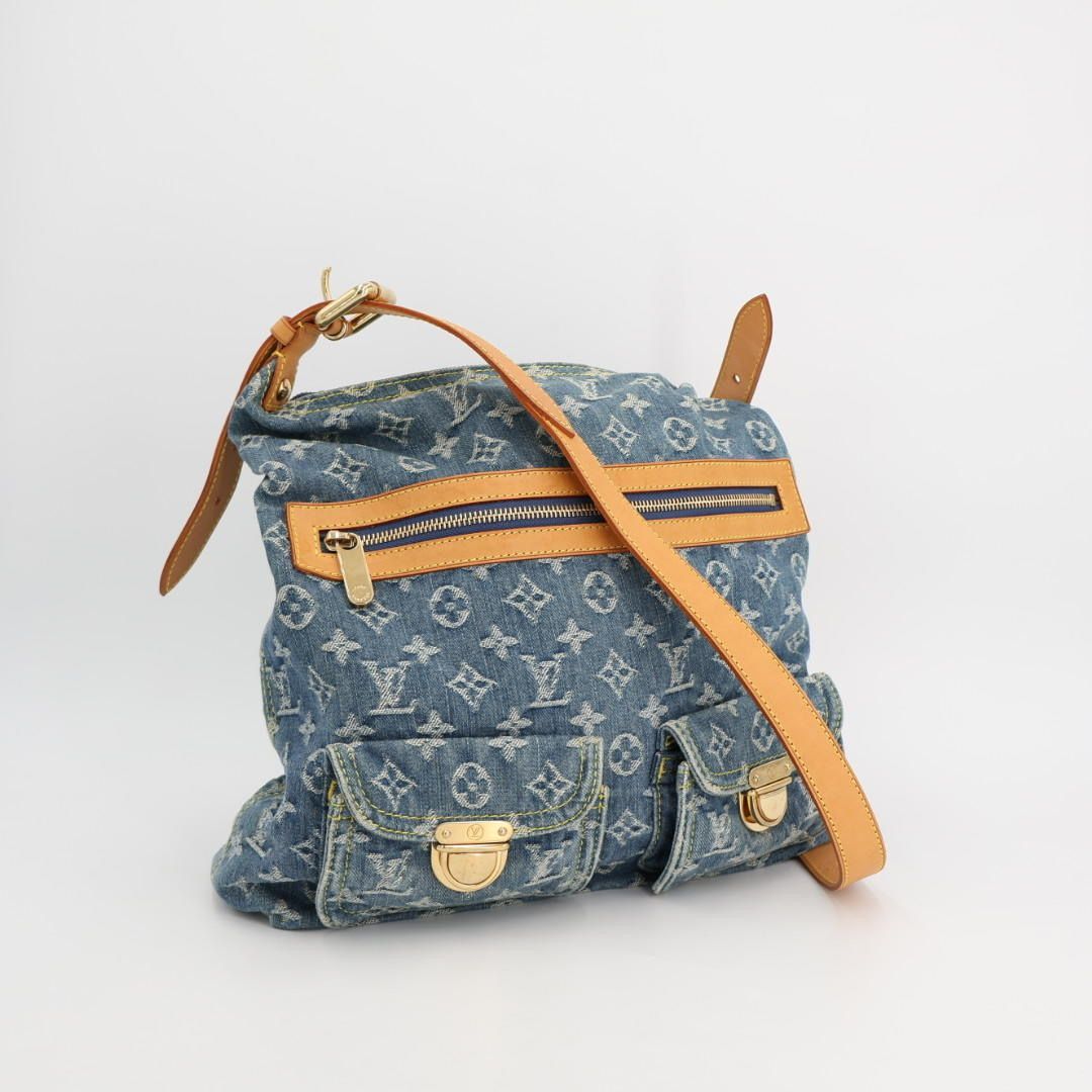 ルイヴィトン　モノグラムデニム　バギー用 ショルダーストラップ ルイヴィトン モノグラムデニム バギー用 ショルダーストラップ LOUIS