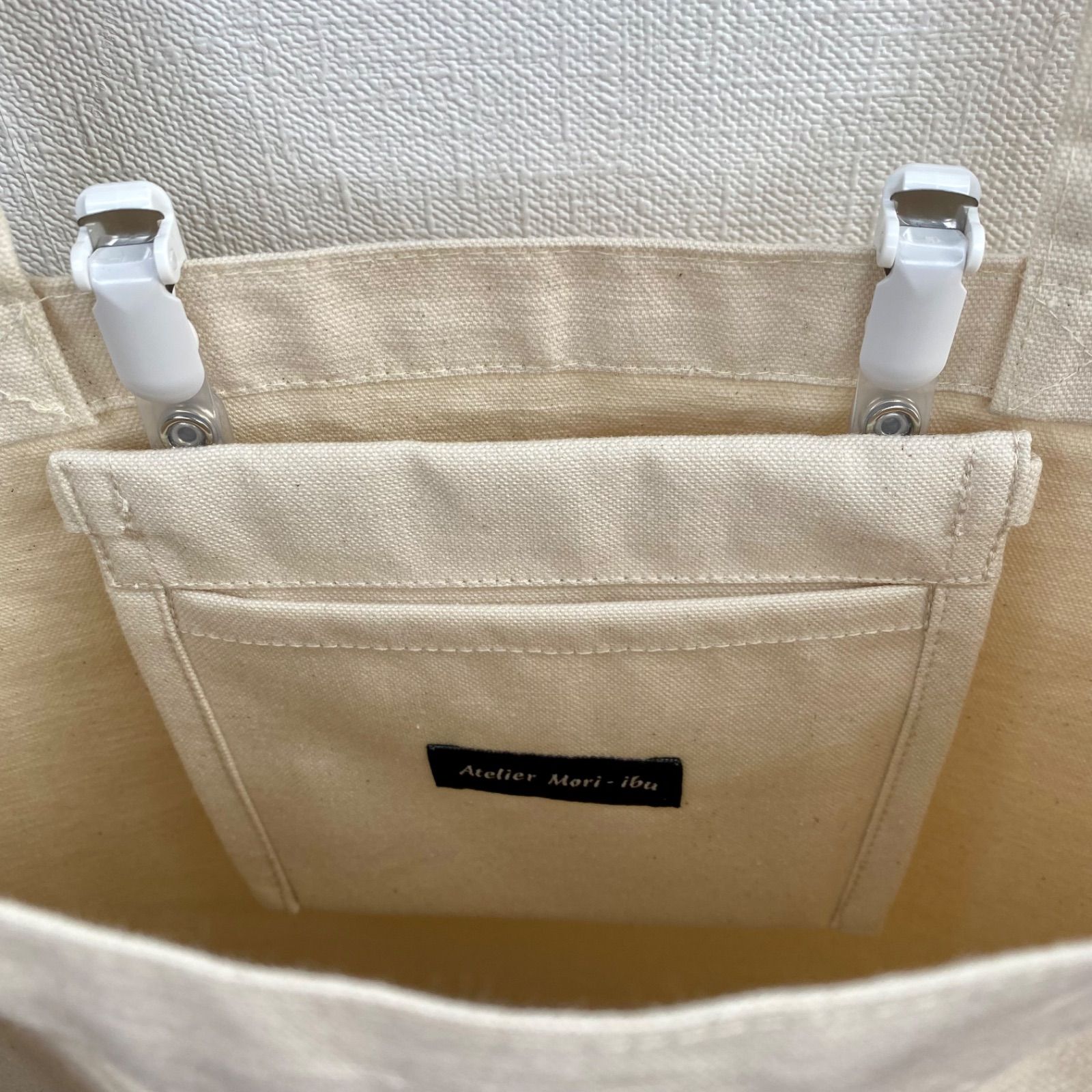ハンドメイド ミニポケットトートバッグ rosy 289