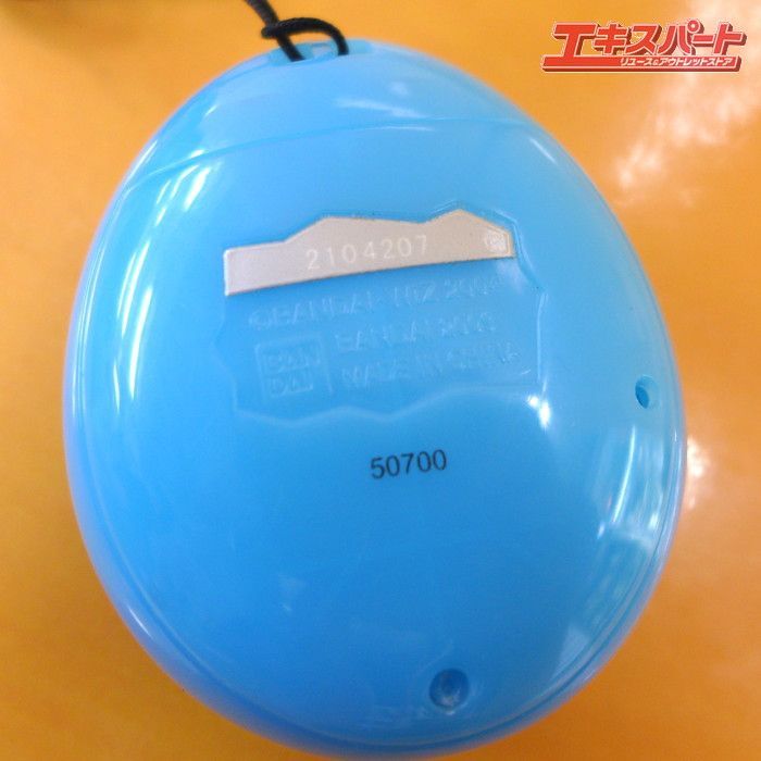 希少 たまごっち ID ミルキーブルー 動作品 たまともストラップセット