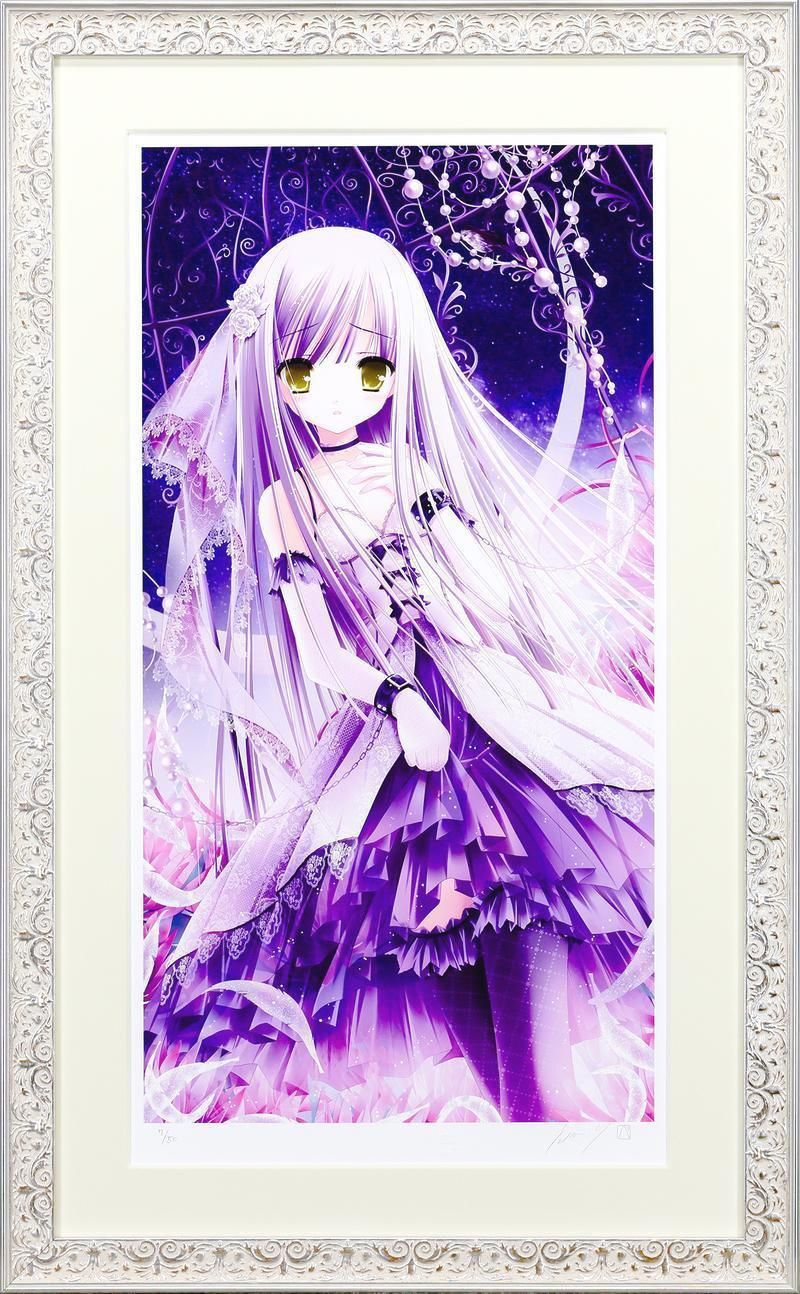 てぃんくる 小夜鳴鳥DX 直筆サイン入り 真作】【WISH】てぃんくる「小夜鳴鳥 DX」ミクスドメディア 約20