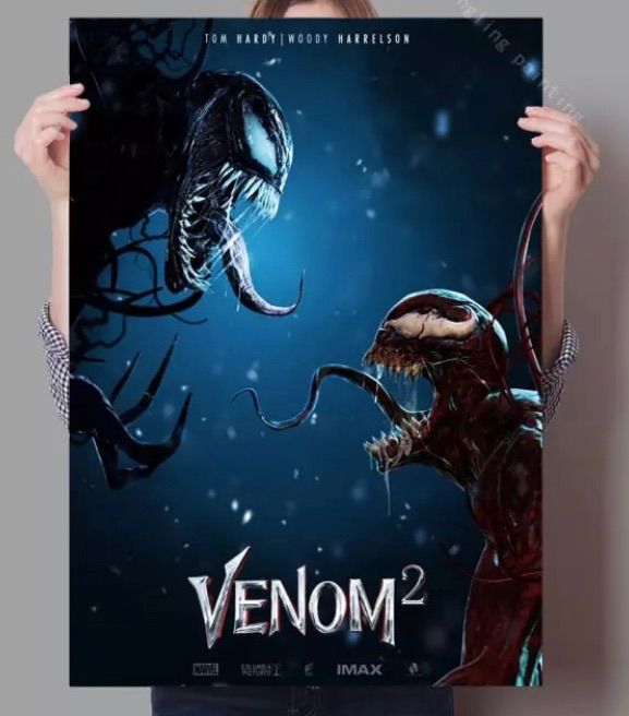 【一点限定】ヴェノム　US版オリジナル映画ポスター 両面印刷 大迫力サイズ】ヴェノム US版両面印刷ポスター 101.5㎝×68.5