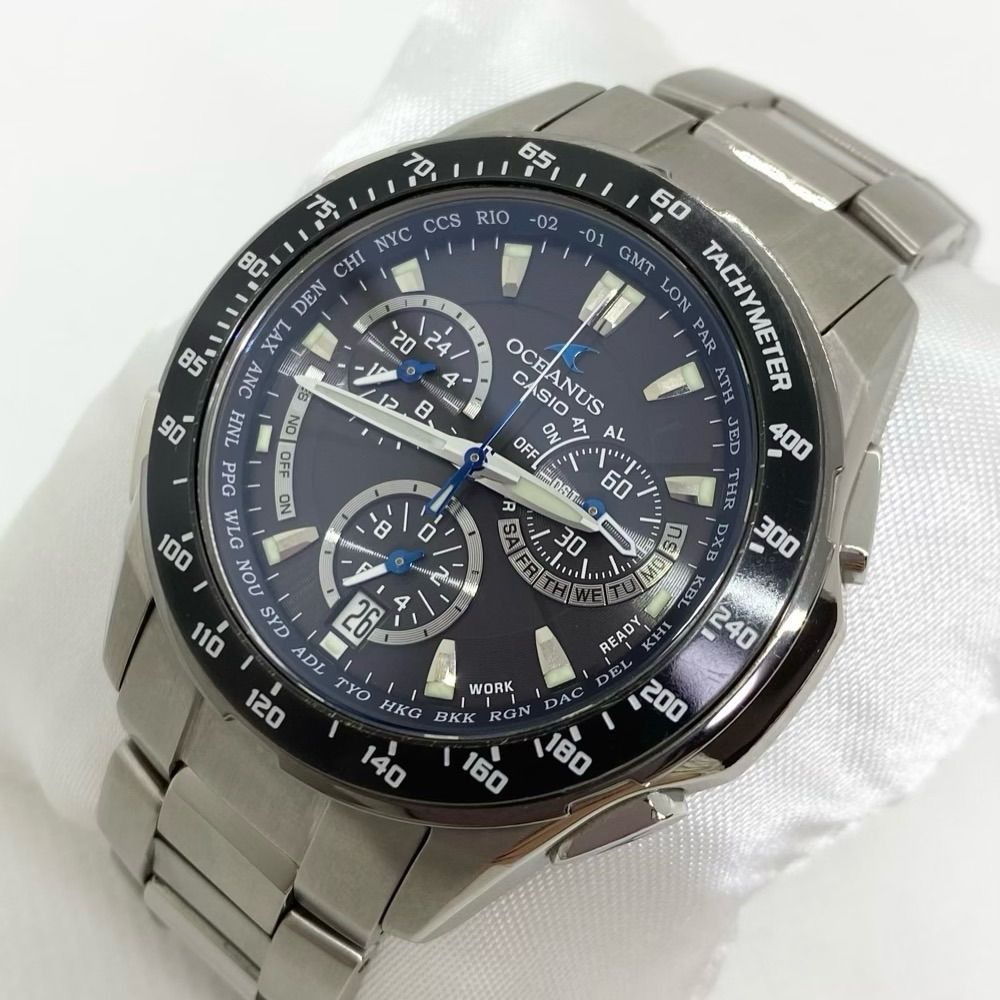 CASIO オシアナス OCW-M800TBJ-1AJF 電波時計 - 宝洋 メルカリ店