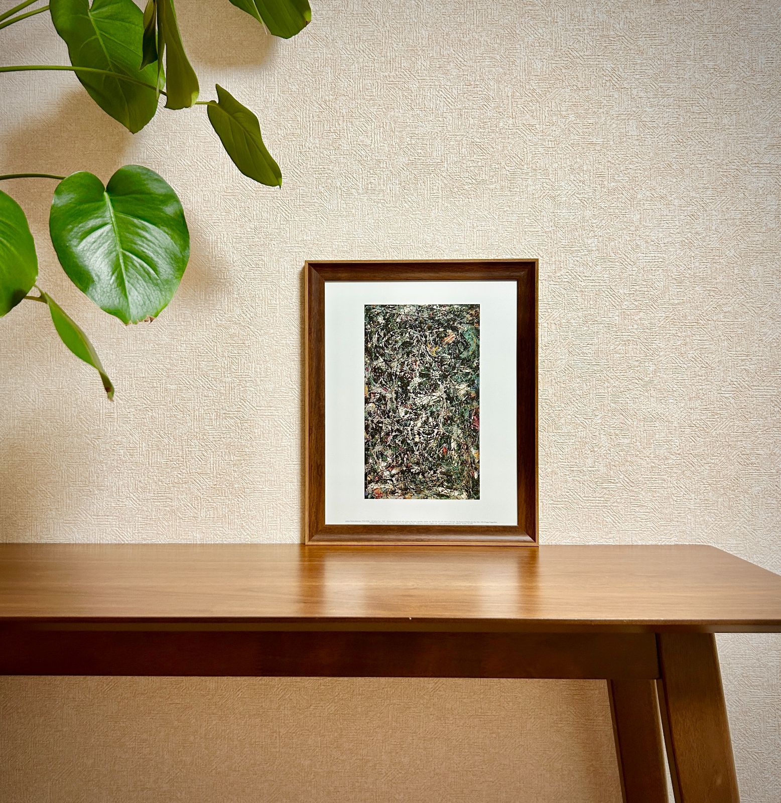 新品☆額縁付アートポスター☆ジャクソンポロック☆Jackson Pollock