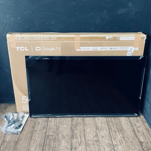 TCL チューナーレススマートテレビ 50V型4K 50P63E TCL 50P63E 本日