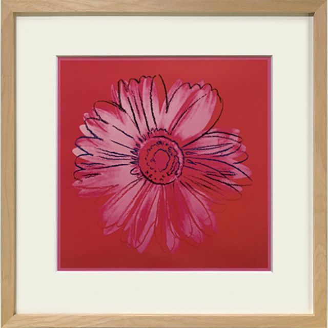 100%新品，大得価 Andy Warhol アンディ・ウォーホール アートフレーム Daisy, c.1982(crimson and pink) 【bicosya/美工社】 IAW-62506 その他