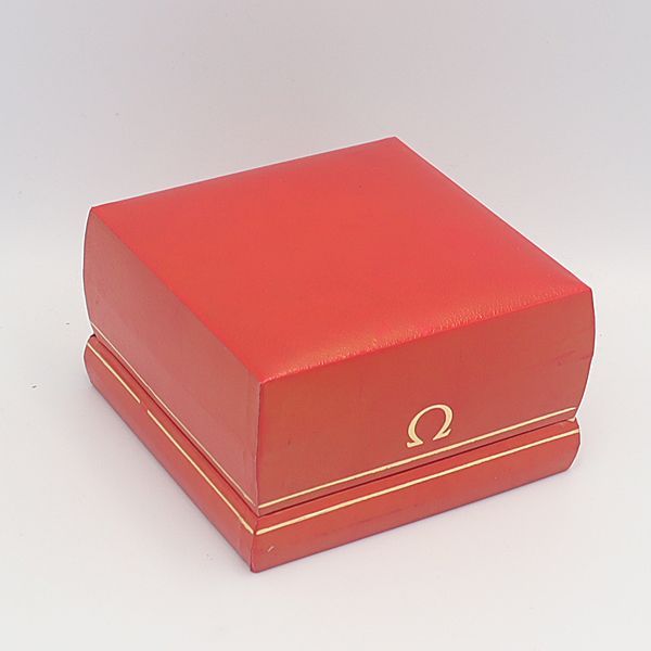 良品 オメガ アンティーク 空箱/BOX/ケース レッド レディース