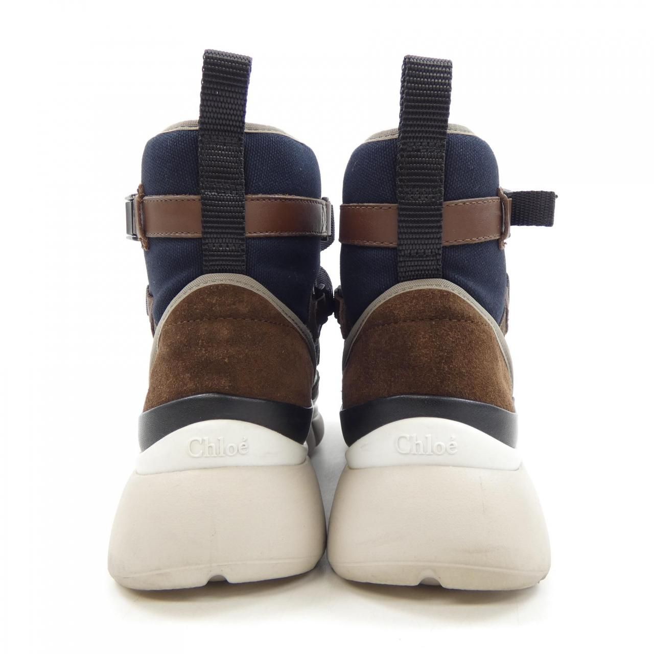 【Chloe】 ナマスニーカー ブラウン レザー 【クロエ】 クロエ Chloe スニーカー - メルカリ