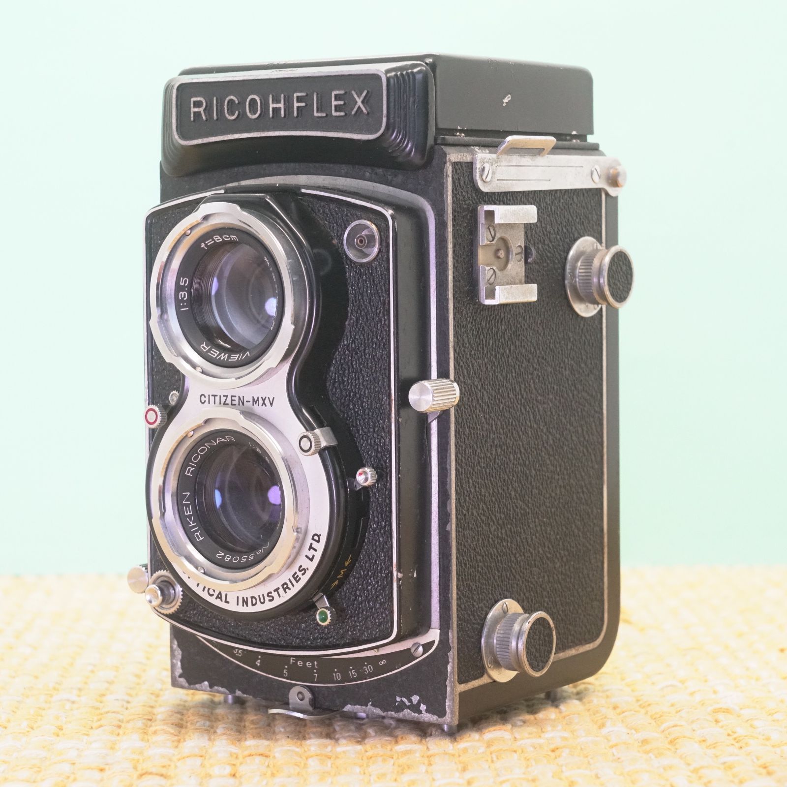 完動品◎RICOHFLEX NEW DIA 二眼レフ フィルムカメラ #684