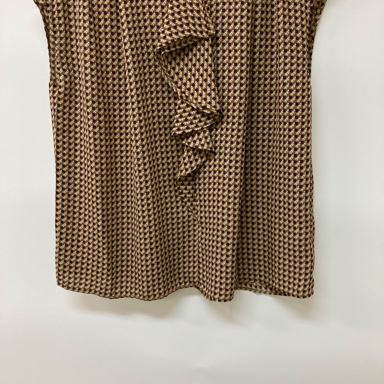Te chichi テチチ トップス ブラウス シャツ ノースリーブ ブラウン 