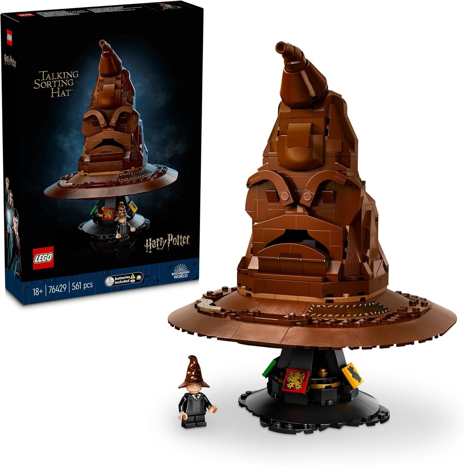 レゴ(LEGO) ハリー・ポッター トーキング組分け帽子 おもちゃ 玩具 プレゼント 誕生日 ブロック クリスマス 男性 女性 インテリア オシャレ 76429
