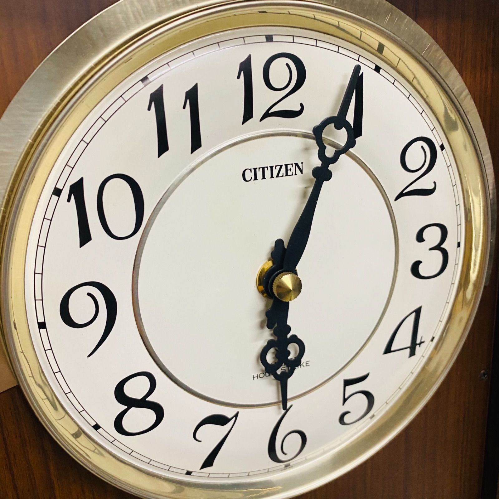 CITIZEN レトロ掛時計 置時計 8MS315 訳あり - メルカリ