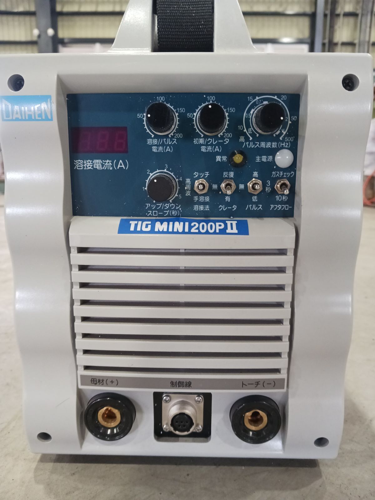 溶接機 ダイデン レトロ ダイヘンTIGトーチ ジャンク品 動作未確認 