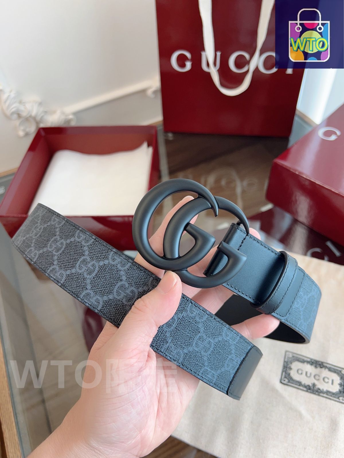 今日特価】GUCCI グッチ レザーベルト - メルカリ