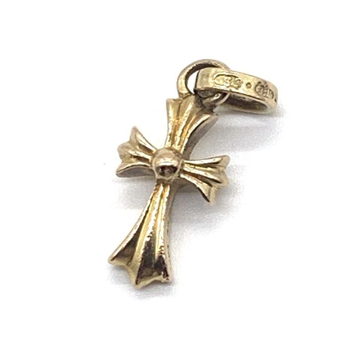 Chrome Hearts クロムハーツ 22K CH CRS BABY FAT CHクロス ベイビーファット ペンダントトップ チャーム ゴールド