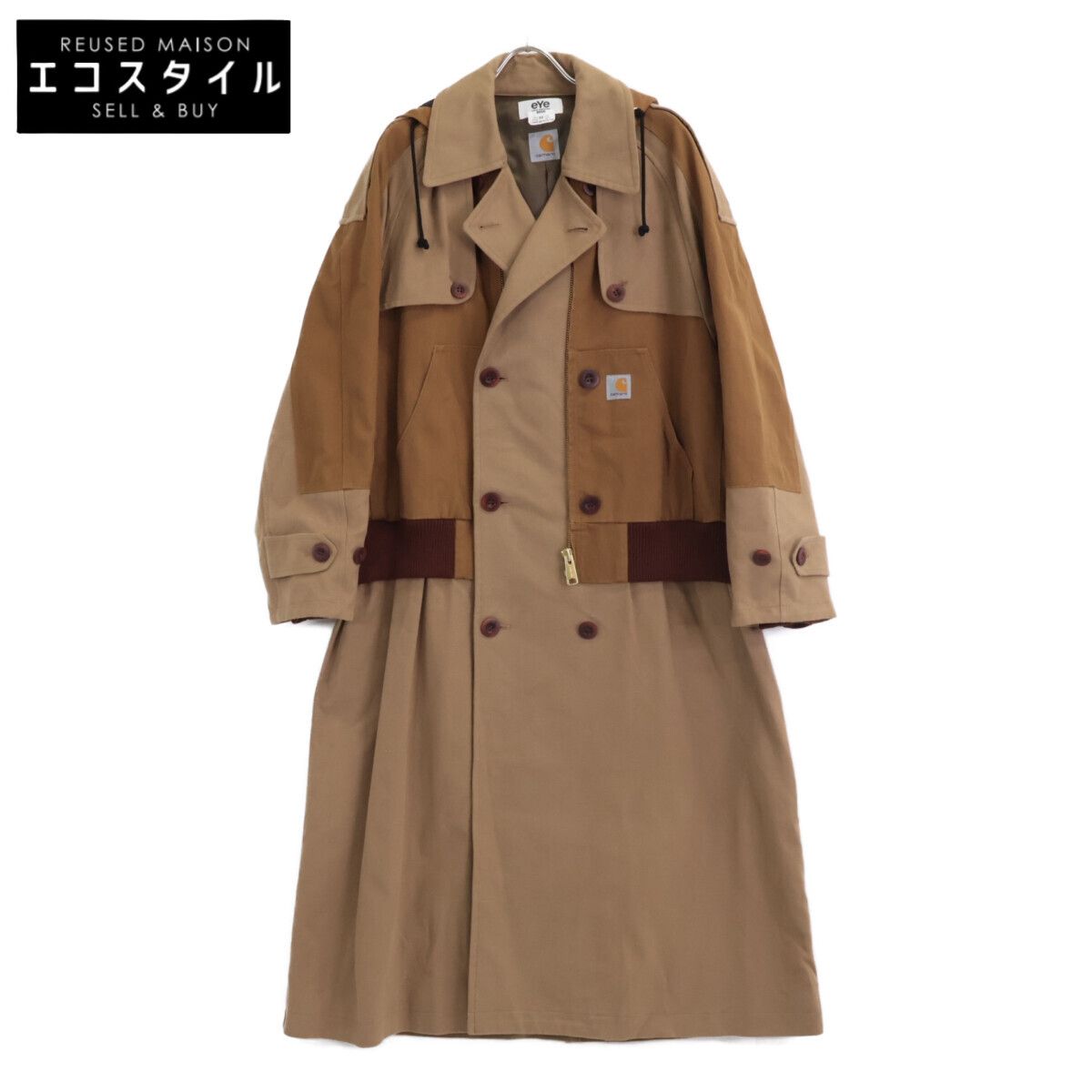 junya watanabe ジュンヤワタナベ 24aw 切り替えワイドコート junya watanabe ジュンヤワタナベ 24aw 切り替えワイドコート ジュンヤ