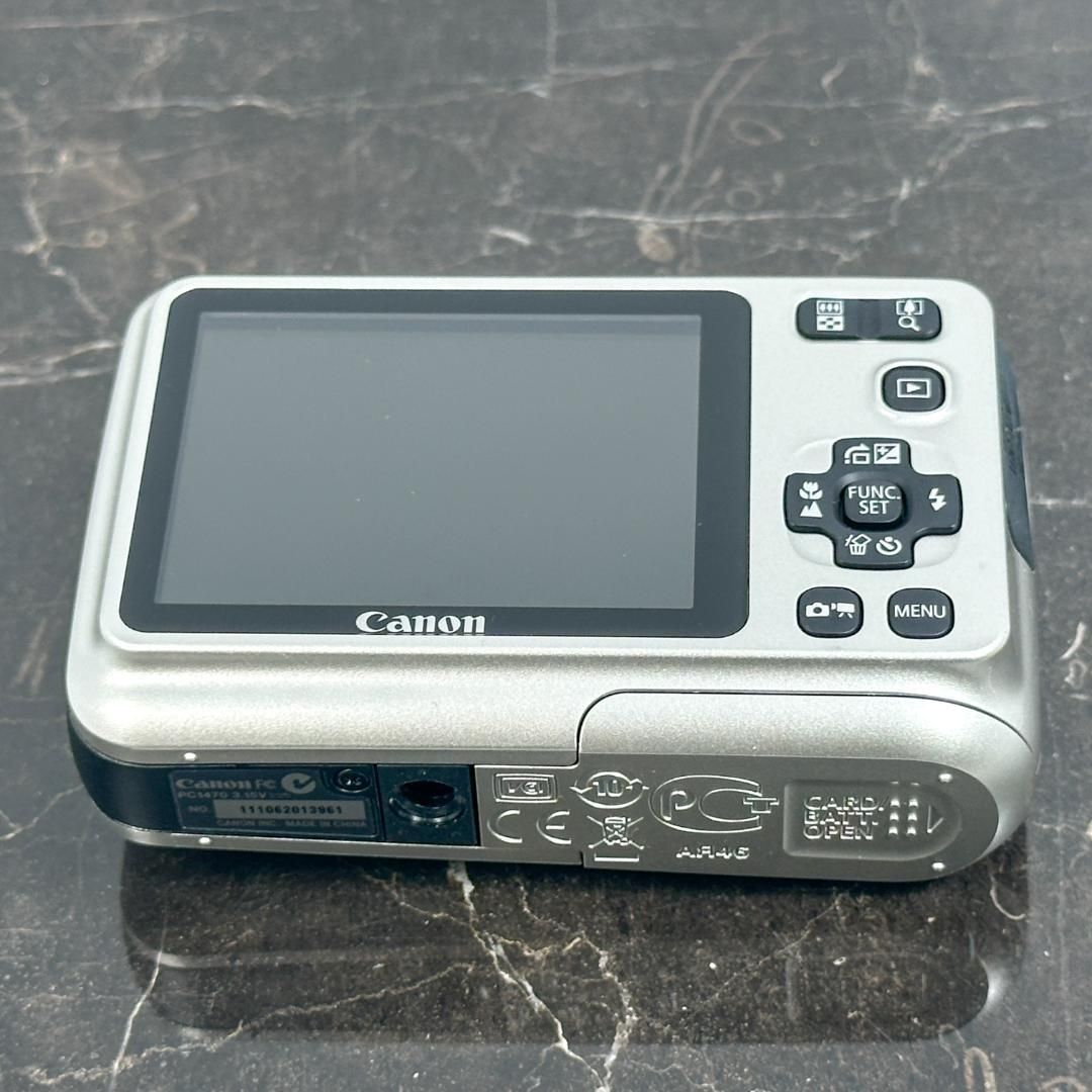 【美品】Canon PowerShot A495 シルバー 単3電池駆動 美品】Canon PowerShot A495 シルバー 単3電池駆動 - メルカリ