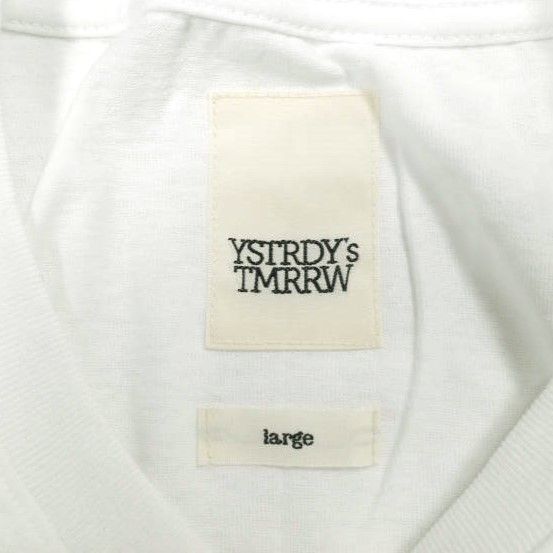 YSTRDY'S TMRRW イエスタデイズトゥモロー 日本製 S/S BAGGY TEE