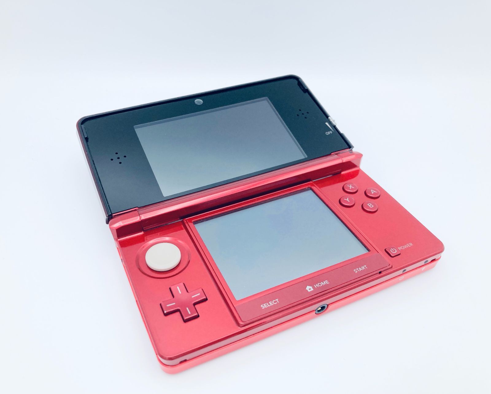 アウトレット☆送料無料】 【美品】ニンテンドー3DS メタリックレッド