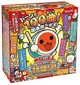 太鼓の達人 特盛り! 専用太鼓コントローラ太鼓とバチ同梱版 - Wii U d2ldlup Amazon | 太鼓の達人 特盛り! 専用太鼓コントローラ太鼓とバチ同梱版