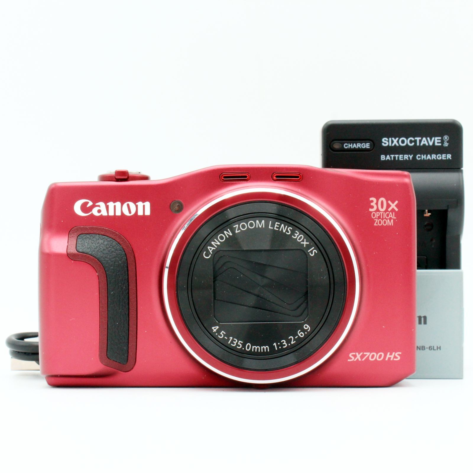 極上品】CANON PowerShot SX700 HS レッド#6304 - メルカリ 